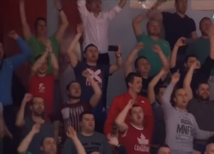 HRABRO: Pesma navijača Crvene zvezde u Zagrebu (VIDEO)