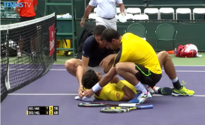 HIT: Dodig ‘nokautirao’ dubl partnera u Majamiju (VIDEO)