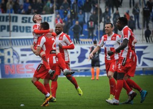 ODLIČAN POČETAK U SLOVENIJI: Zvezda bolja od Zarje, evro-gol Poletanovića