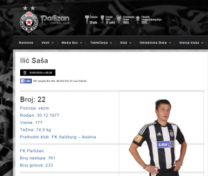 GRUBA GREŠKA: Partizan oduzeo titulu legendarnom Saletu Iliću (FOTO)