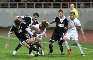 RADNIČKOM PONIŠTEN GOL PROTIV PARTIZANA: Ofsajd ili ne? (VIDEO)