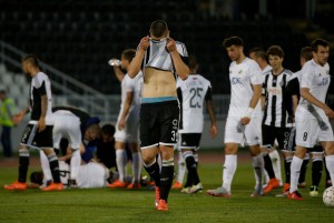 NE MOŽE DA VRATI VREME: Mladi štoper Partizana ima opravdanje za svoj nesportski potez (VIDEO)