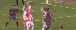 SUMNJIVO: Da li je ovo bio penal za Crvenu zvezdu u 93. minutu?