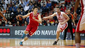 NBA ZVEZDA: Prelepa akcija crveno-belih i prvi koš kapitena (VIDEO)