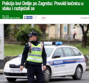 DELIJE POHAPŠENE: Policija locirala navijače Zvezde (VIDEO)