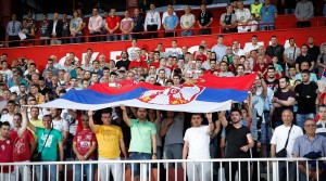 FOTOGALERIJA: Novosađani položili ispit ljubavi prema domovini, ‘budući’ selektor Srbije na tribinama (FOTO)