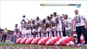 Dodela pehara fudbalerima Crvene zvezde