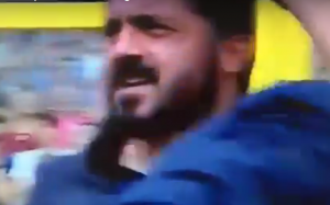 ‘SKUPO’ SLAVLJE PLASMANA U SERIJU B: Đenaro Gatuzo pogođen flašom u glavu! (VIDEO)