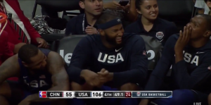 SAIGRAČI SE VALJALI OD SMEHA: Ameri razbili Kinu 49 razlike, a Džordan se propisno obrukao (VIDEO)