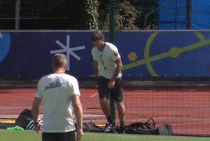 UVERTIRA PRED VELIKI OKRŠAJ: Antonio Konte i Joakim Lev pokazali skrivene talente (VIDEO)