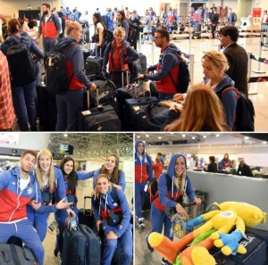 LUDNICA U DUBAIJU: Fenomenalan doček srpskih Olimpijaca (FOTO, VIDEO)