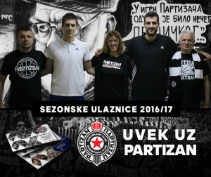 ZA NOVE POBEDE: Kreće prodaja sezonskih ulaznica za KK Partizan