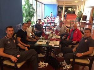 PODRŠKA ‘ORLOVIMA’: Bora Milutinović uz Muslina i reprezentativce iz Superlige