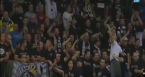 CRNO-BELA NEMAČKA: Evo kako je na kraju u Ludvizburgu grmela pesma Grobara (VIDEO)