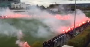 KAKVA SLIKA: Više navijača na treningu nemačkog tima, nego na utakmicama našeg prvenstva (VIDEO)