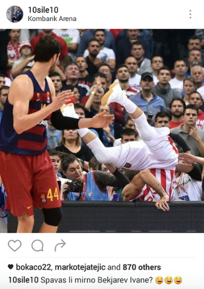 FOTO: Instagram 10sile10 / printscreen