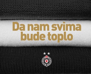 DA NAM SVIMA BUDE TOPLO: Partizan poziva na još jednu humanitarnu akciju