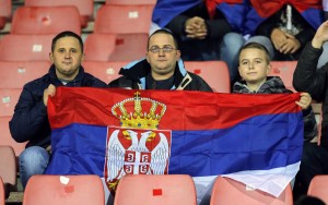 NEMA NAS MNOGO, ALI… Sjajna atmosfera na utakmici Srbija – Austrija (VIDEO)