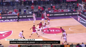 EVROLIGA, TOP 10: ‘Bronza’ za Zvezdin ubitačan tandem, ne može bez magije Tea (VIDEO)