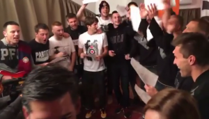 SAŠA ILIĆ NAJVESELIJI: Zavirite na snimanje novog Partizanovog hita! (VIDEO)