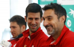 SRPSKI TENISERI U NIŠU: Verujemo u pobedu protiv Rusije (FOTO)