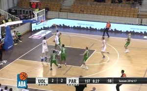 PUCAJU OBRUČI: Vrabac nastavio da ’leti’, ovaj put uz faul (VIDEO)