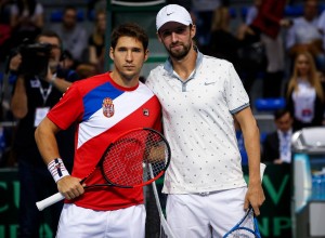 DEJVIS KUP: Lajović pobedom okončao meč protiv Rusije (FOTOGALERIJA)