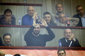 FOTO-UBOD: Nikola Peković na utakmici Crvene zvezde na Zlatiboru!