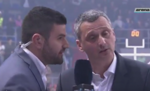 POSLE POBEDE SVE MOŽE: Novinar ‘pecnuo’ Radonjića neočekivanim pitanjem posle finala (VIDEO)
