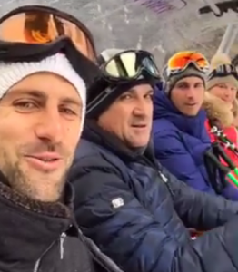ĐOKOVIĆI U SNEŽNOM RASPOLOŽENJU: Tata Srđan je više želeo skijanje od tenisa, a Nole se vratio staroj ljubavi (VIDEO)