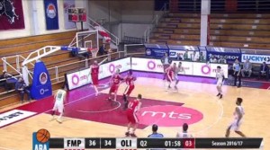 OVO SE RETKO VIĐA: Cela hala se smejala, autokoš igrača FMP-a (VIDEO)