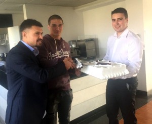 DIVAN DAN: Napadači Partizana slave rođendan (FOTO)