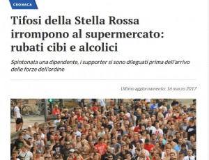 ITALIJANI PIŠU: U Milanu besni, Delije pljačkale prodavnice i pravile nerede (FOTO)