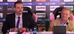 A MISLILI STE DA JE ZAMPARINI ČUDAN: Nećete verovati šta je radio novi predsednik Palerma na prvoj konferenciji! (VIDEO)