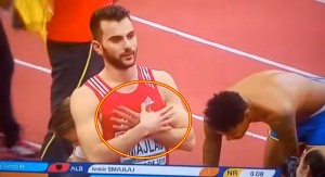 SKANDAL U ARENI: Albanski atletičar u sred Beograda provocirao Srbe (VIDEO)