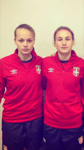 DEBI U DRESU SRBIJE: Natalija Vorkapić i Andrea Šipetić uspešno počele reprezentativnu karijeru