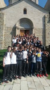 DECA ČUKE U POSETI: Kadeti i selekcija 2005. posetili Đurđeve stupove (FOTO)