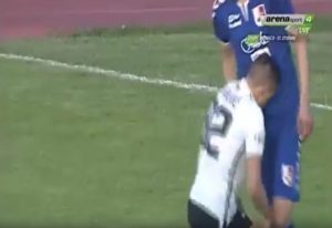 ĐURĐEVIĆ ‘MATERACI’: Napadač Partizana glavom srušio ‘niškog gorostasa’ (VIDEO)