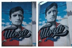 NOVI MURAL: Odavanje počasti Tozi Veselinoviću