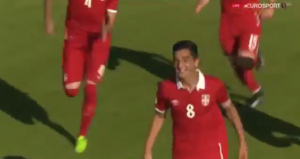 USPEŠAN START ‘ORLIĆA’: Sjajan gol Zvezdinog deteta za pobedu Srbije na EP (FOTO)