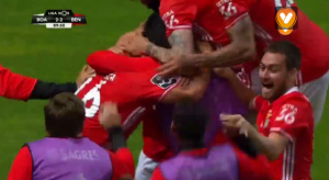 ZASIJAO NA KRAJU: Andrija Živković majstorski pogodio saigrača ‘u oko’ za spas Benfike (VIDEO)