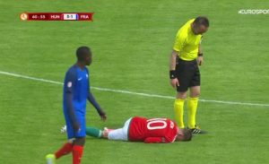 OVDE SUDIJA BIJE: Urnebesna scena na Evropskom prvenstvu za kadete (VIDEO)