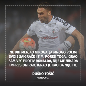 Duško Tošić o saigračima i Kristijanu Ronaldu