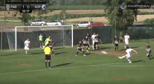 KAO DA JE LIGA ŠAMPIONA: Partizan poveo volejem, Kopenhagen izjednačio ‘bombom’ Kvista (VIDEO)