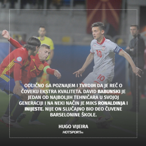 Hugo Vijera o Davidu Babunskom