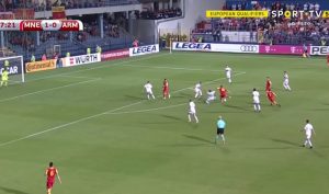 JOVETIĆ ‘LOMI KIČME’: Prelep gol Crnogorca kojem je prethodio sjajan lažnjak (VIDEO)