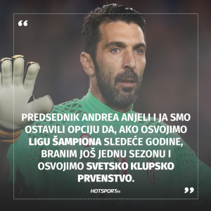 Đanluiđi Bufon o fudbalskoj budućnosti