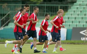 FOTO-UBOD: ‘Orlići’ počeli operaciju ‘Poljska’, a jedna tužna slika obeležila je trening u Zemunu (FOTO)