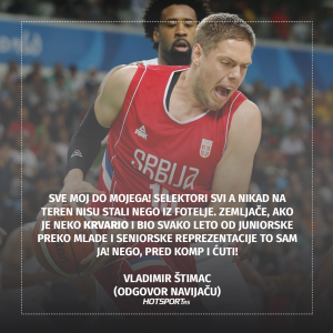 Vladimir Štimac odgovorio navijaču o pozivu u reprezentaciju