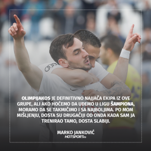 Marko Janković o rivalu u trećem kolu kvalifikacija